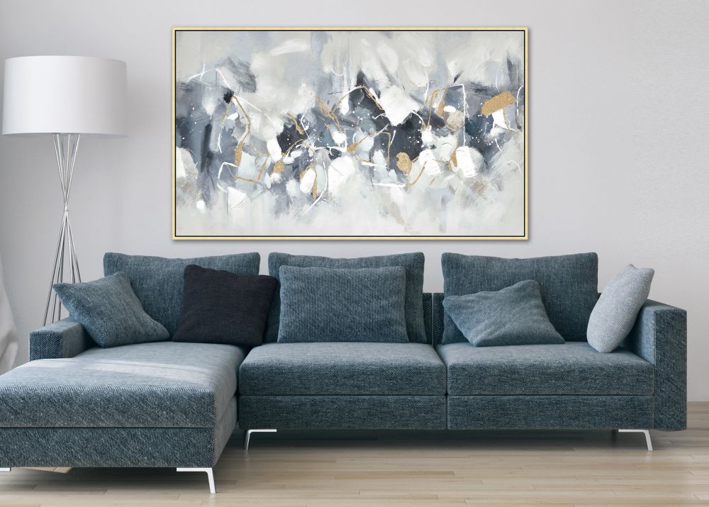 Stunning Clouds - Oil Painting - 43" x 72"