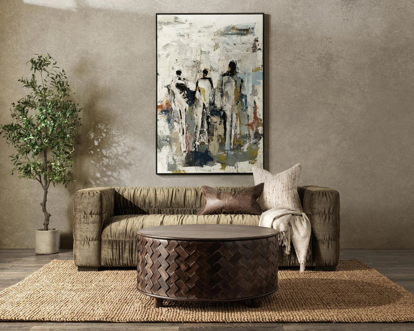 Afeela 94” Upholestered Sofa - The Furnishery