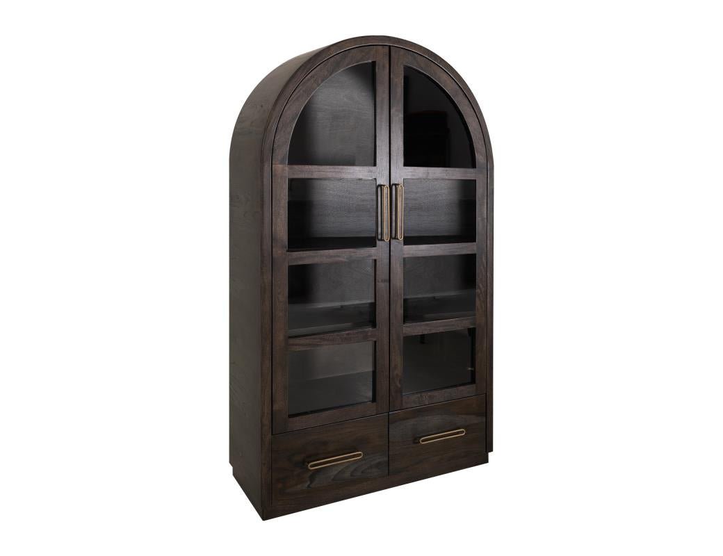 Balam - Black 74” Cabinet - The Furnishery