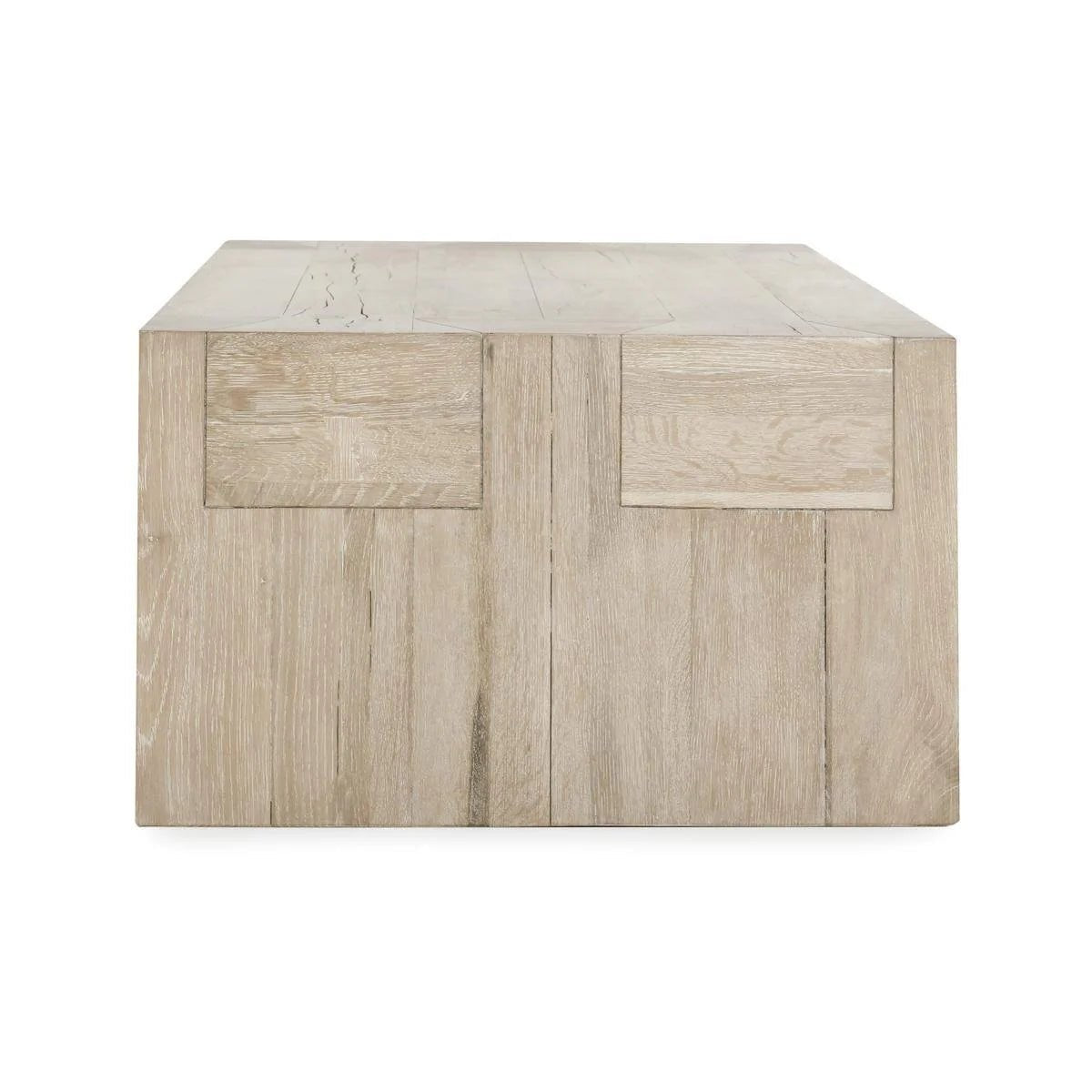 Bristol 60" Solid Wood Rectangle Coffee Table - The Furnishery