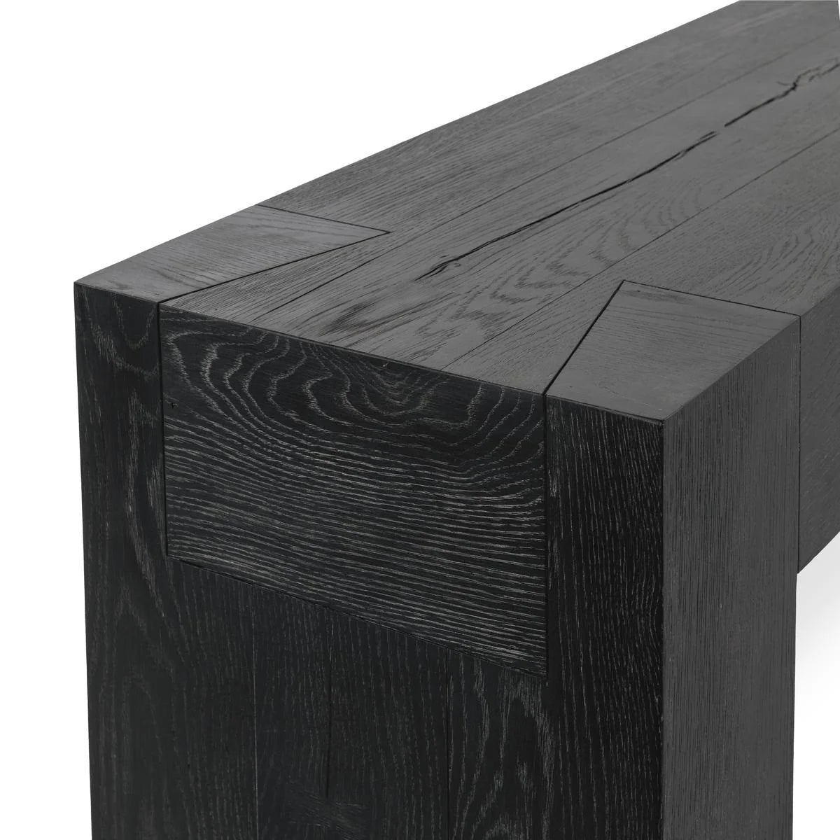 Bristol 72" Solid Wood Rectangle Console Table - The Furnishery