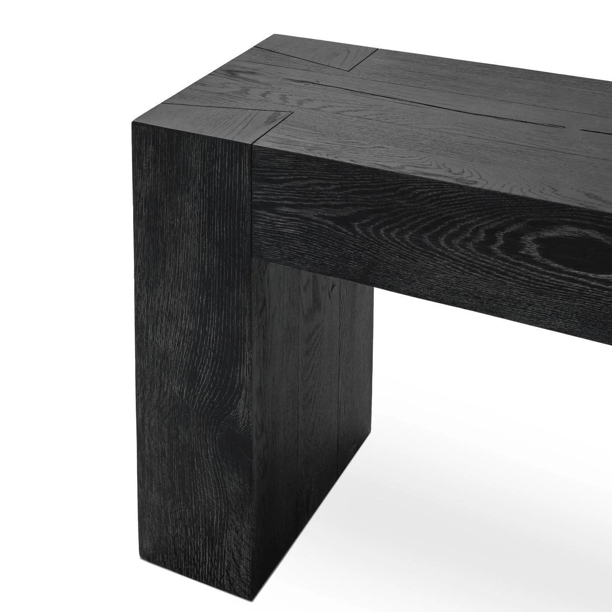 Bristol 72" Solid Wood Rectangle Console Table - The Furnishery