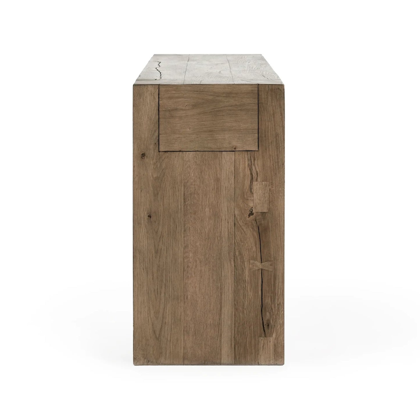 Bristol 72" Solid Wood Rectangle Console Table - The Furnishery