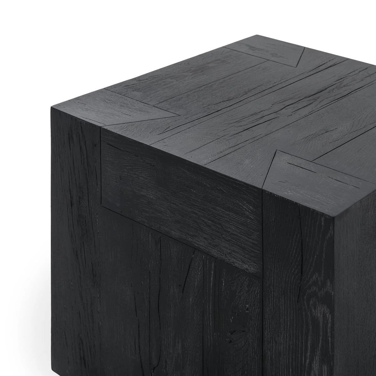 Bristol Solid Wood Square End Table - The Furnishery
