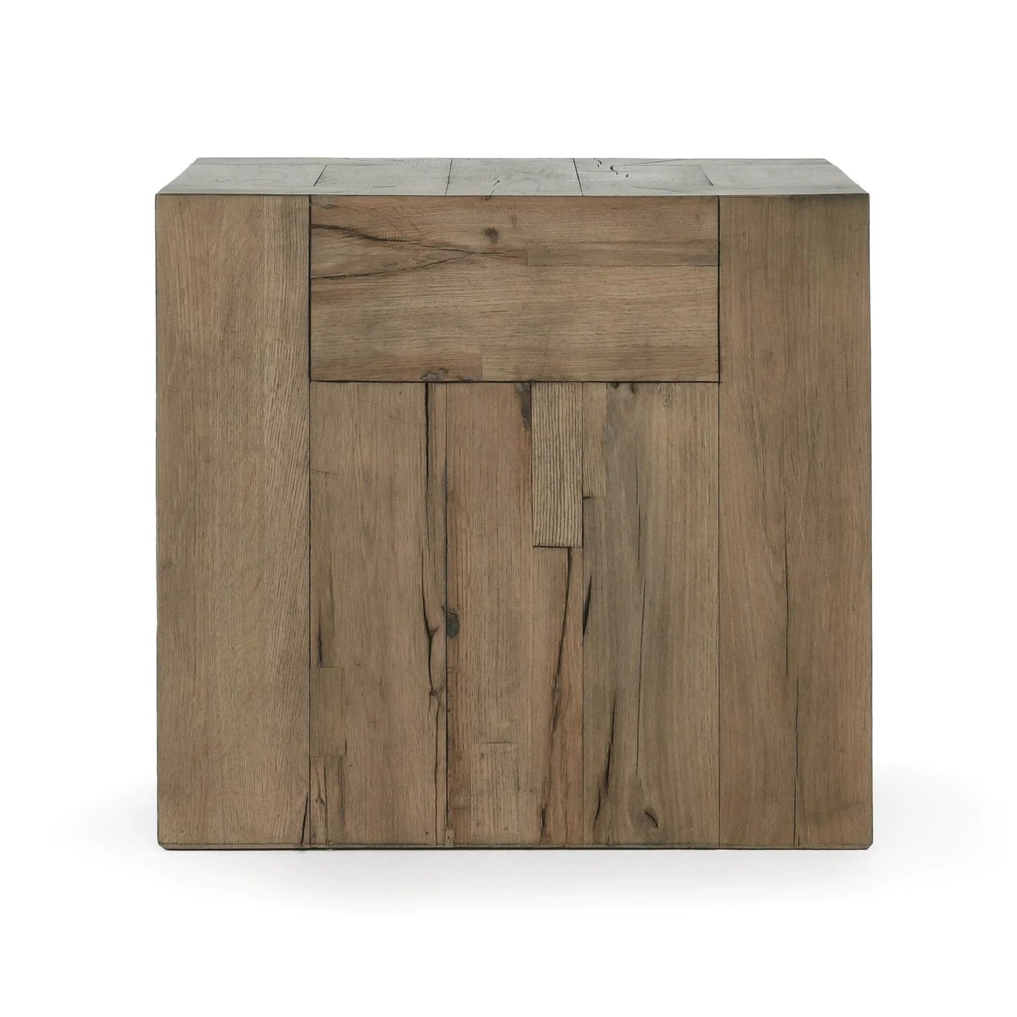 Bristol Solid Wood Square End Table - The Furnishery