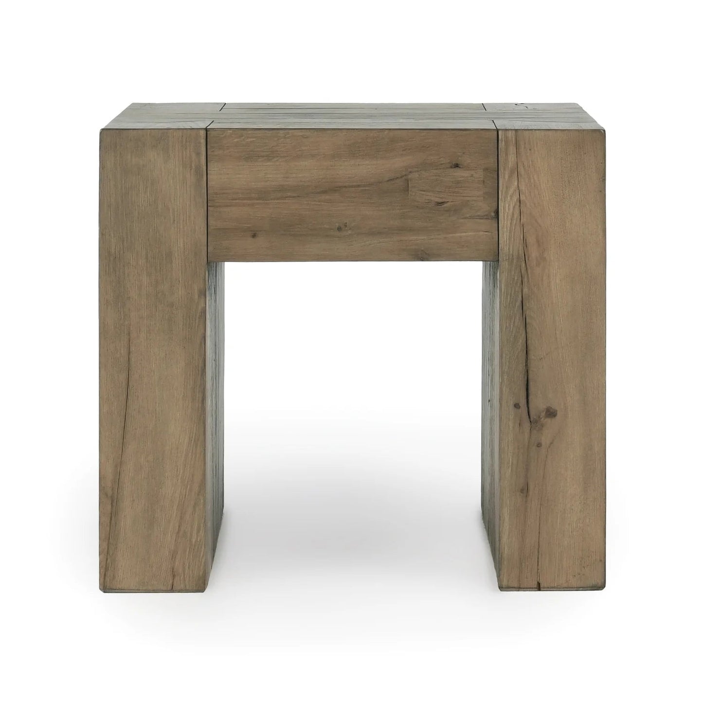 Bristol Solid Wood Square End Table - The Furnishery