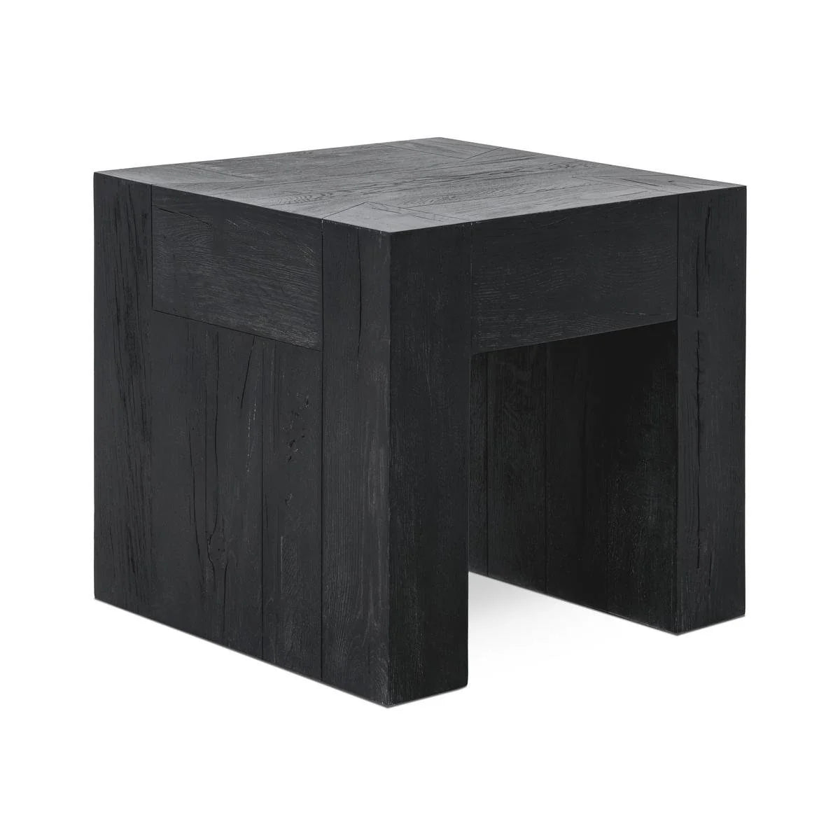 Bristol Solid Wood Square End Table - The Furnishery