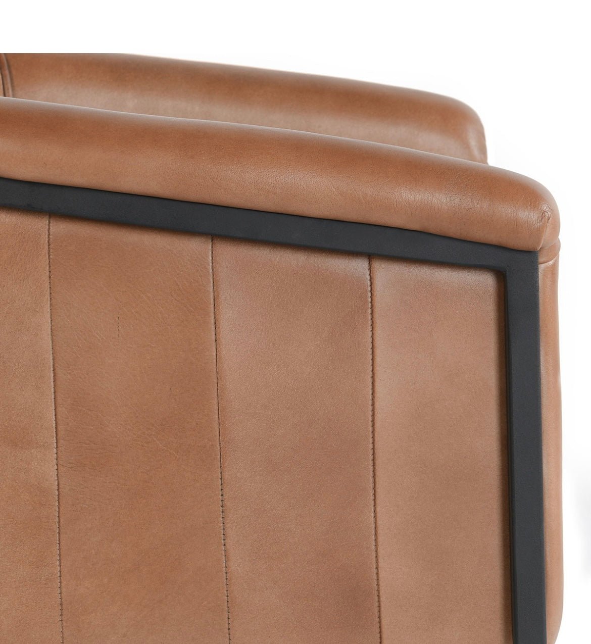 Hester Leather Dining Chair - The Furnishery