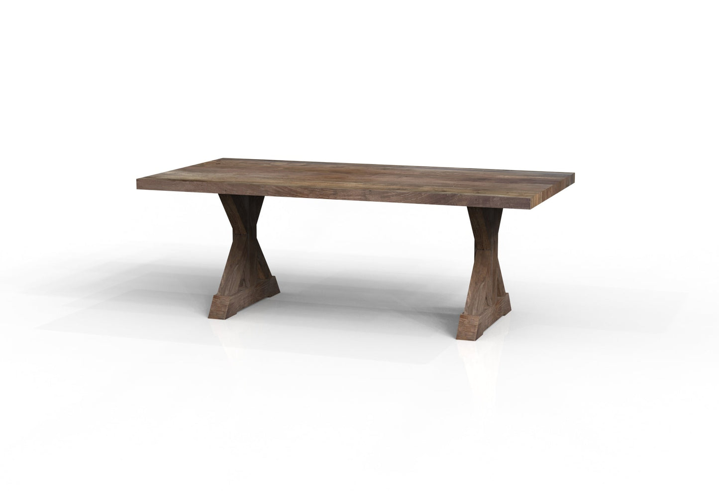 Malcolm Acacia 96" Live Edge Dining Table - Natural - The Furnishery