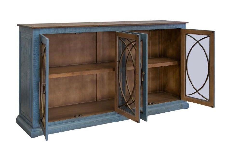 Marlin - 77” 4 Door Console - The Furnishery