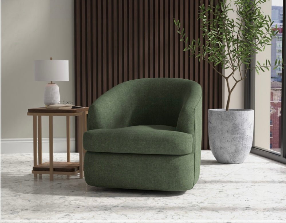 Marvel 360 Degree Swivel Accent Chair - The Furnishery