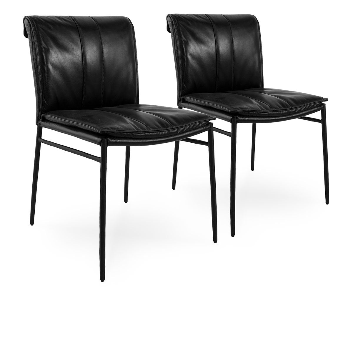 Mining Dining Chair - Top Grain Leather - 4 Colors (Pre-Order) - The Furnishery