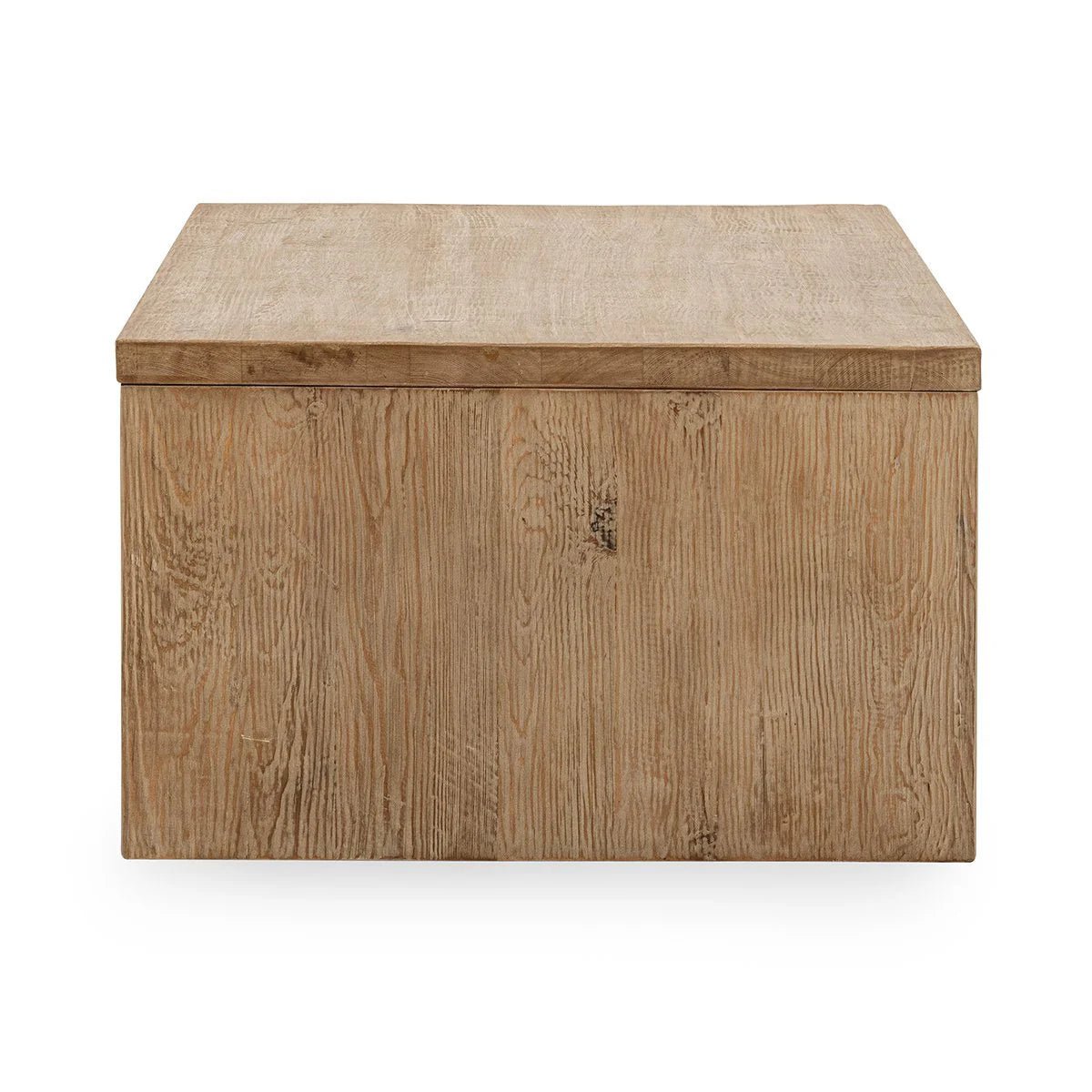 Nalani 52" Solid Wood Rectangle Coffee Table - The Furnishery