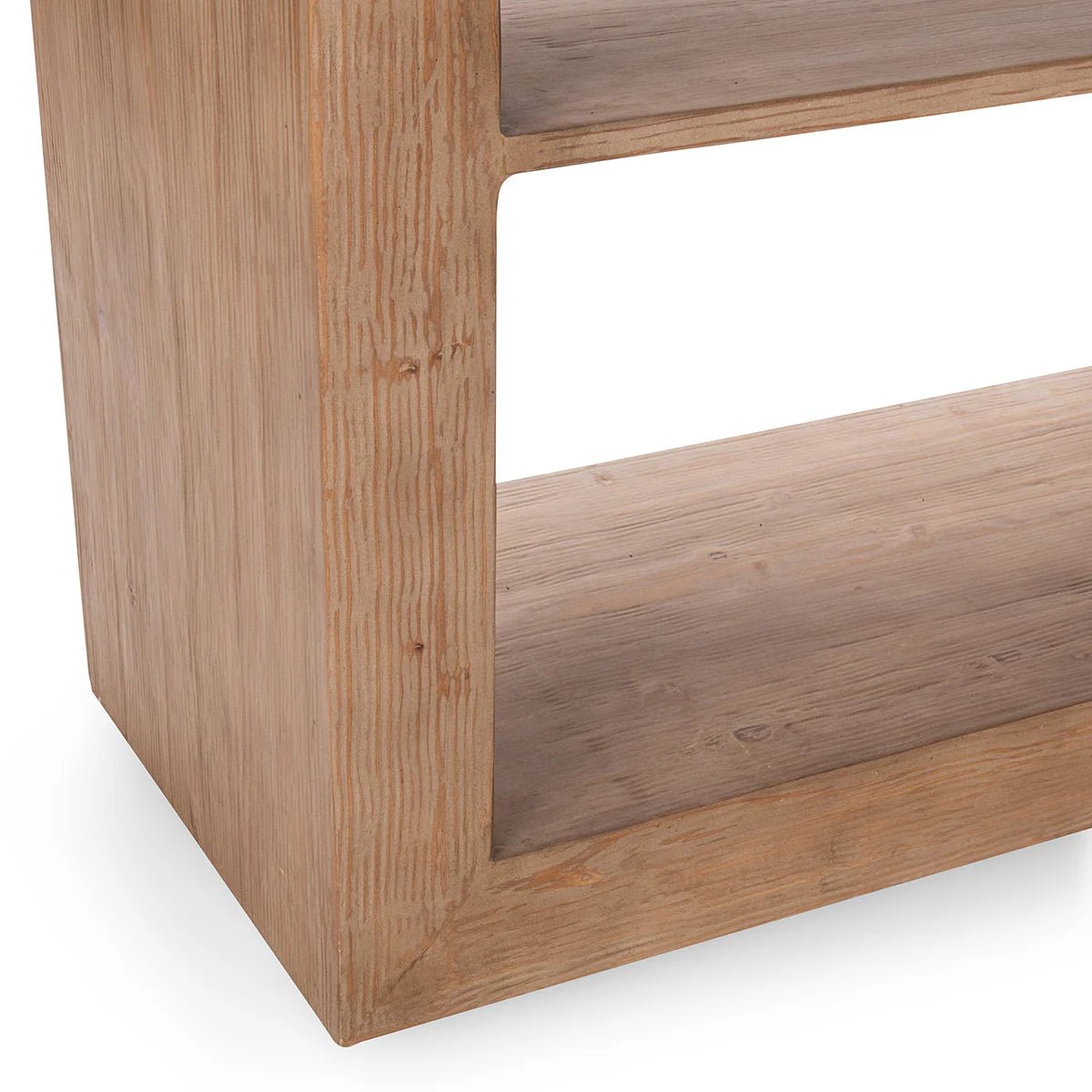 Nalani 88" Solid Wood Bookshelf - The Furnishery