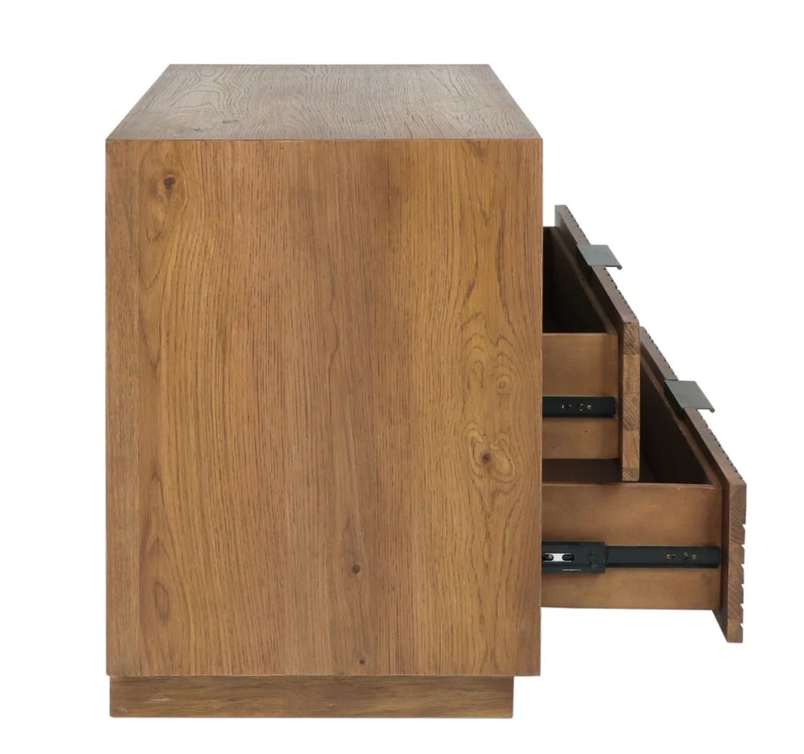 Santa Clara 2 Drawer Nightstand - The Furnishery