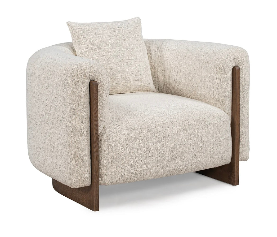 Sierra Accent Chair - Beige - The Furnishery