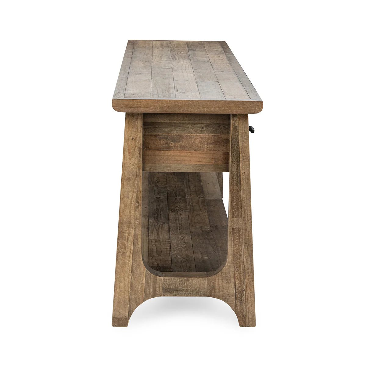TALLADEGA SOLID WOOD 82” RECTANGLE CONSOLE TABLE - The Furnishery