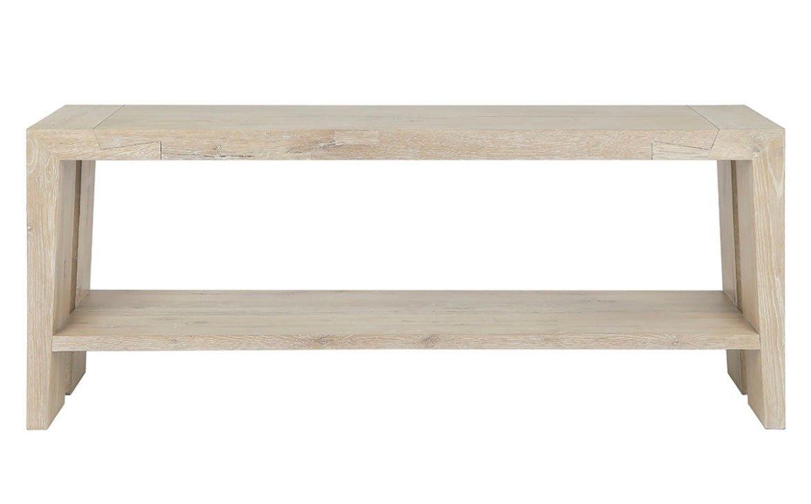 Troy Reclaimed Oak 72" Console Table - The Furnishery
