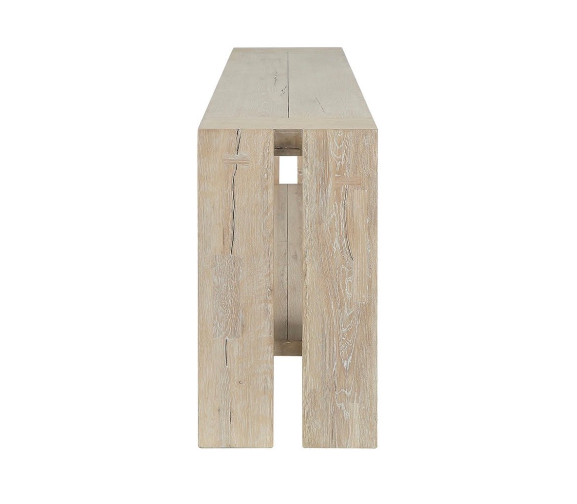 Troy Reclaimed Oak 72" Console Table - The Furnishery