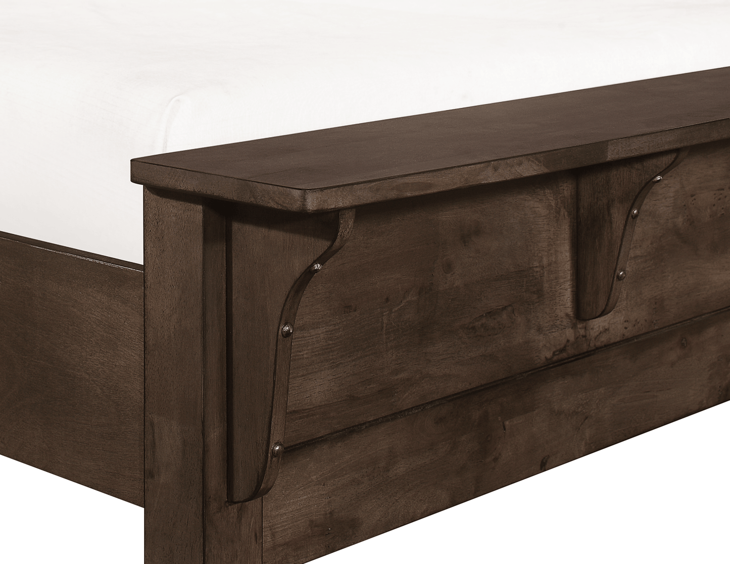 Asher Hill Sleigh Bed - The Furnishery
