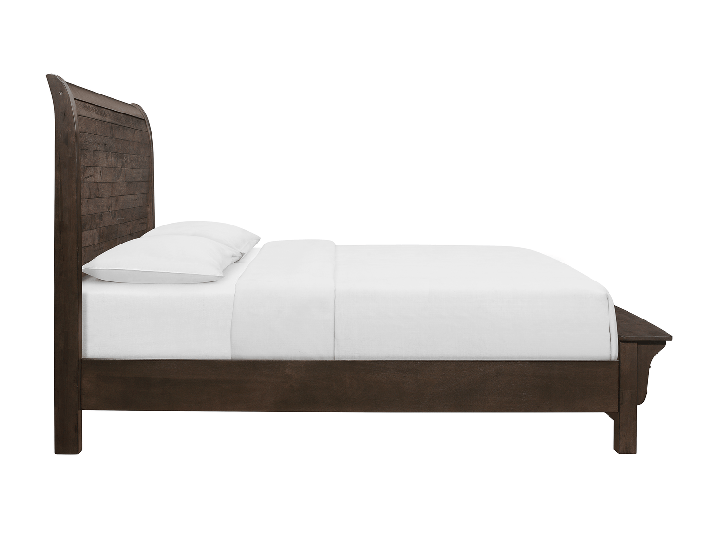 Asher Hill Sleigh Bed - The Furnishery