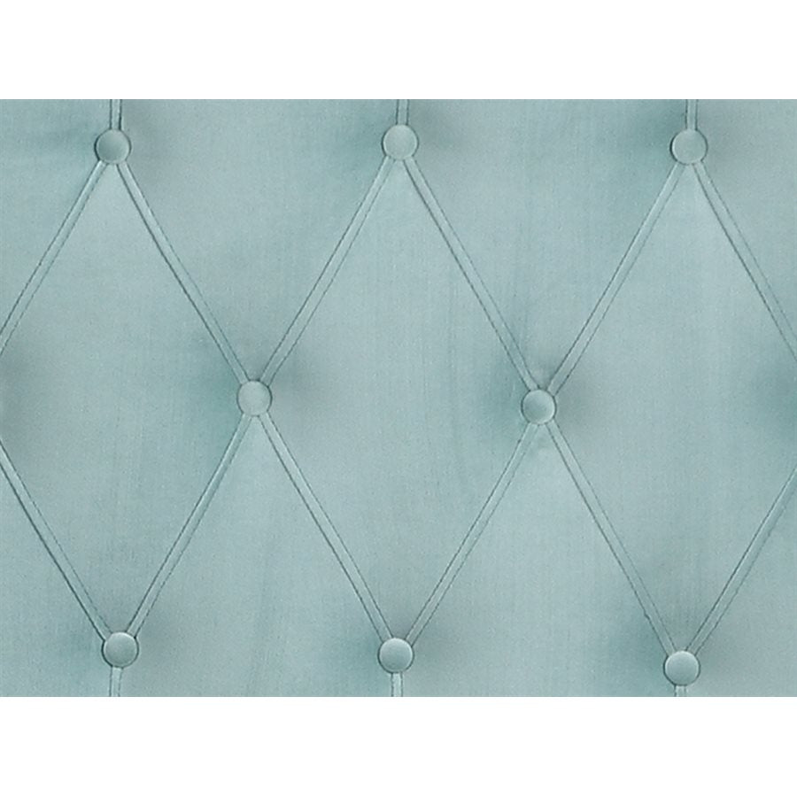 Aurora Tufted Upholstered Bed - Light Blue - The Furnishery