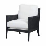 Bakersfield Chair in Vanilla (Performance Fabric) - The Furnishery