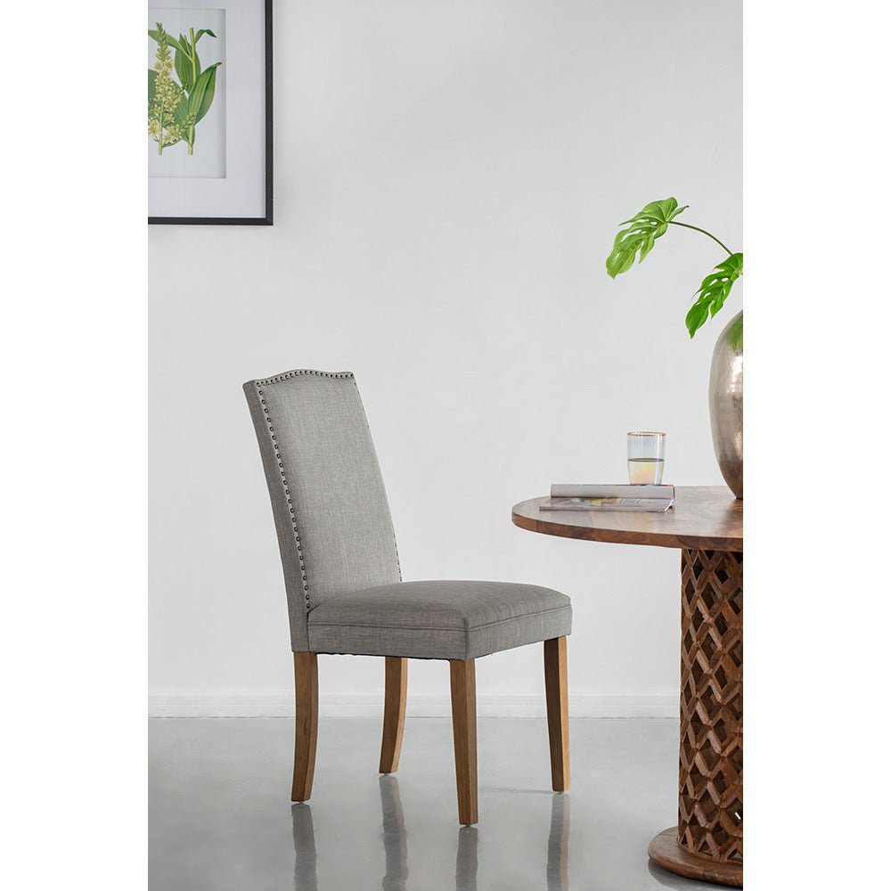 Birdie Side Chair (Cream or Grey) - The Furnishery