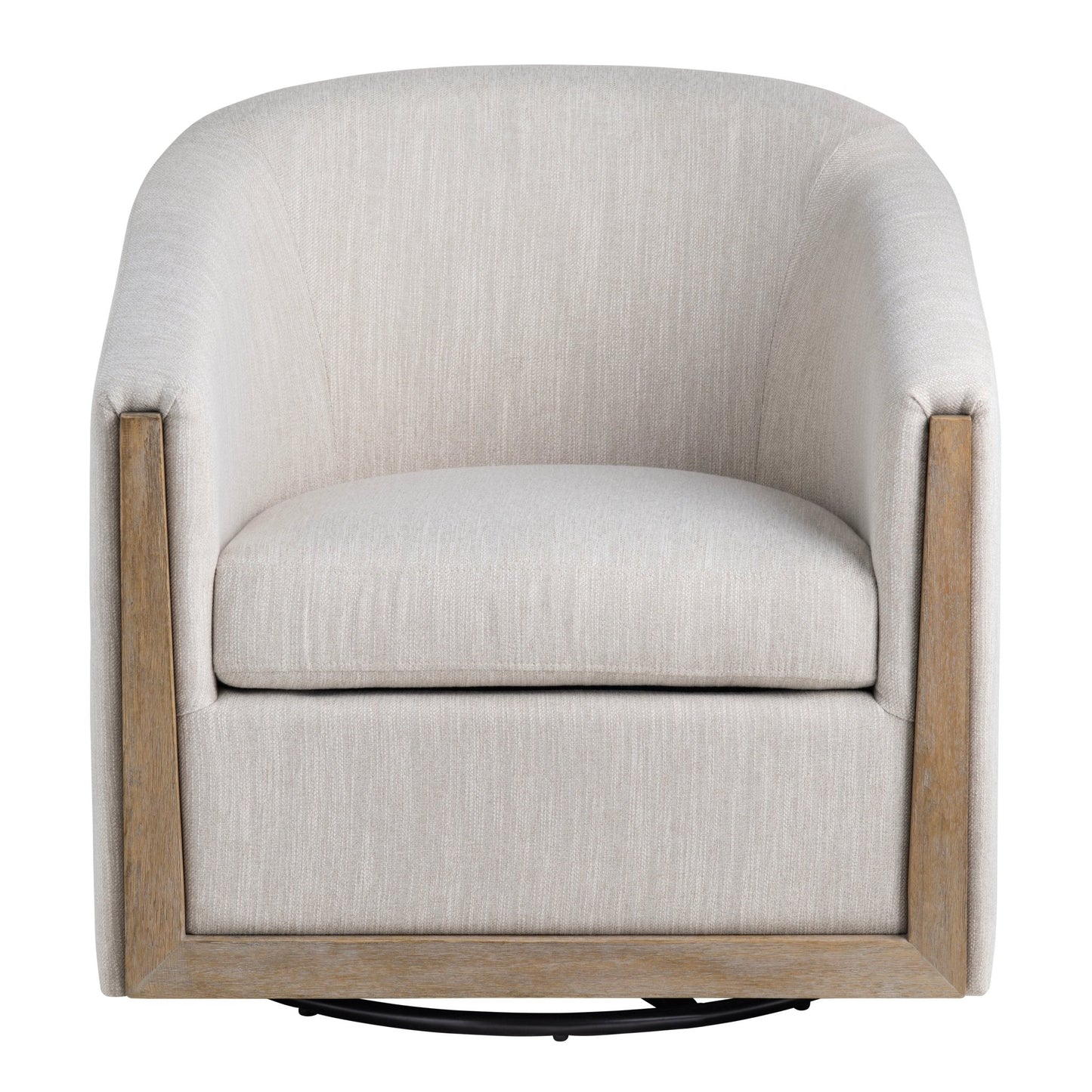 Bremmer Swivel Accent Chair - The Furnishery