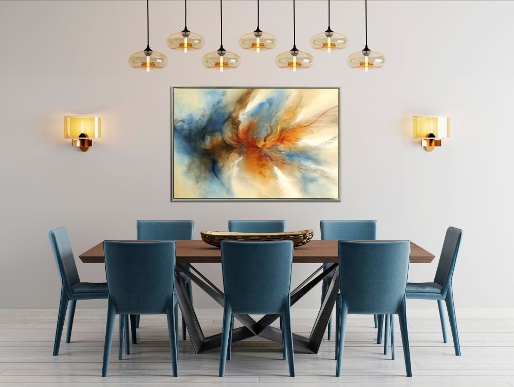 Chritima - Oil Painting - Canvas Art - 30" x 45" - The Furnishery