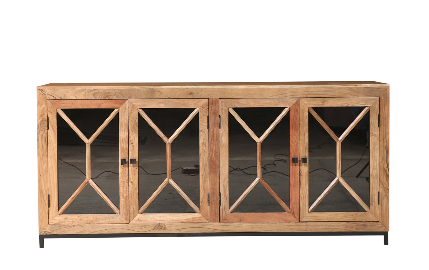 Corey 82" 4 Door Sideboard - Natural - The Furnishery