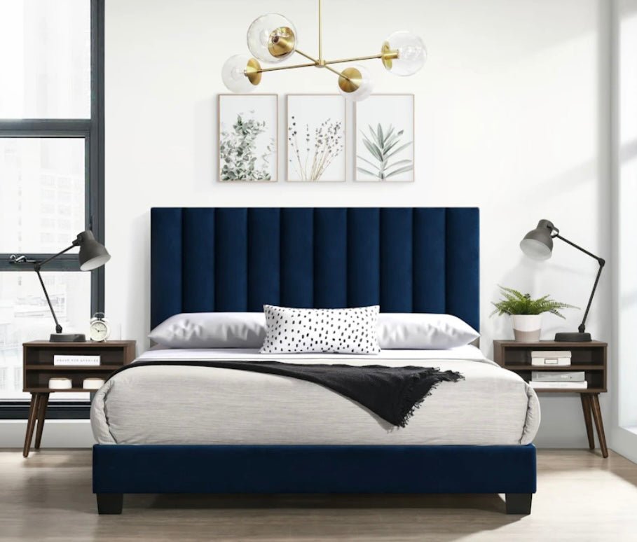 Dakota Bed & Nightstand Combo - The Furnishery