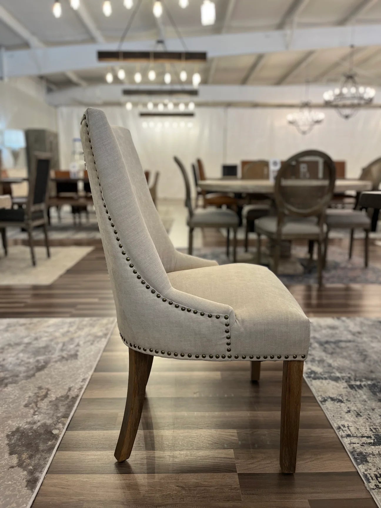 Emerge 22" Dining Chair - Oatmeal + Earth - The Furnishery