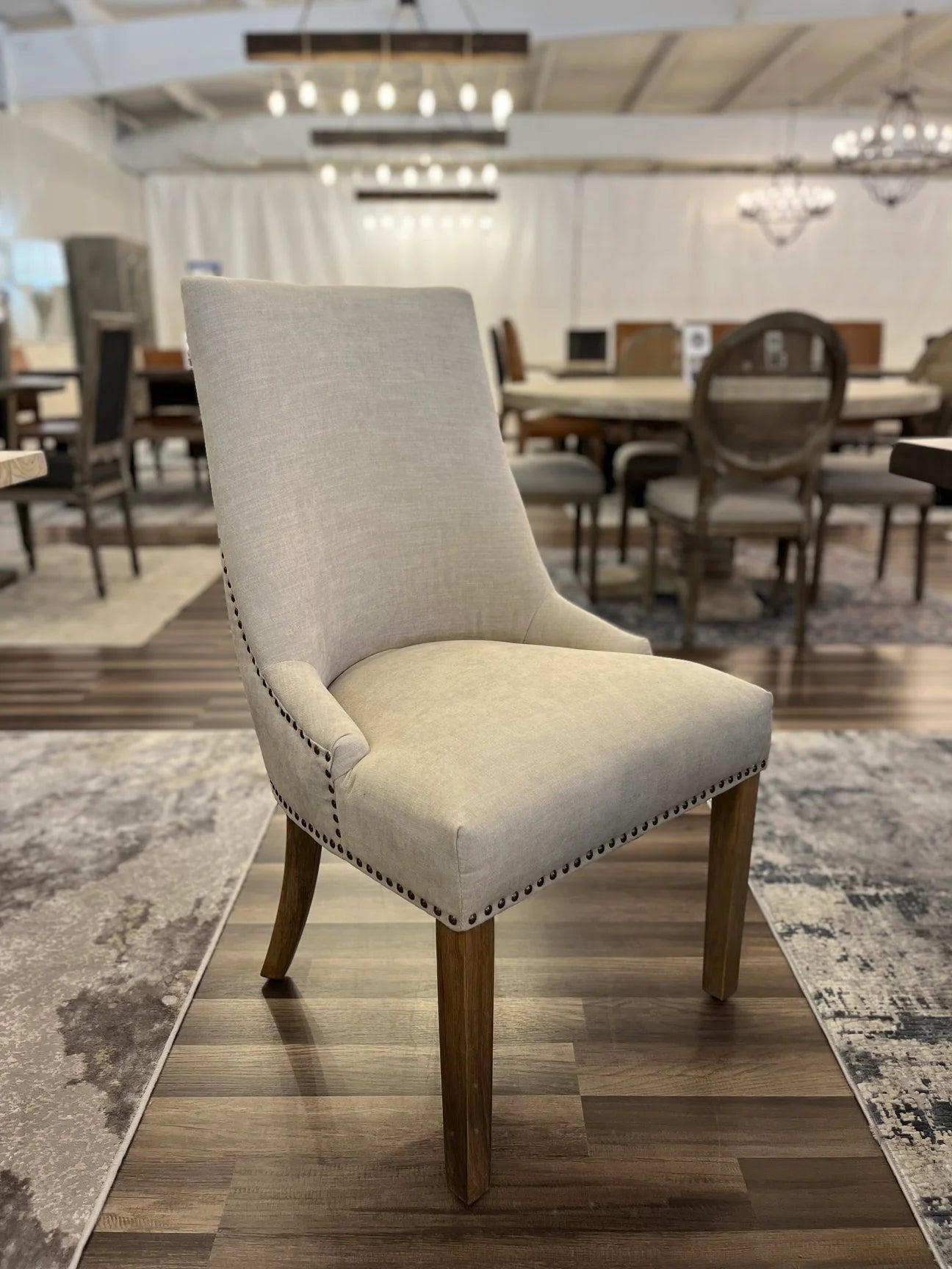 Emerge 22" Dining Chair - Oatmeal + Earth - The Furnishery