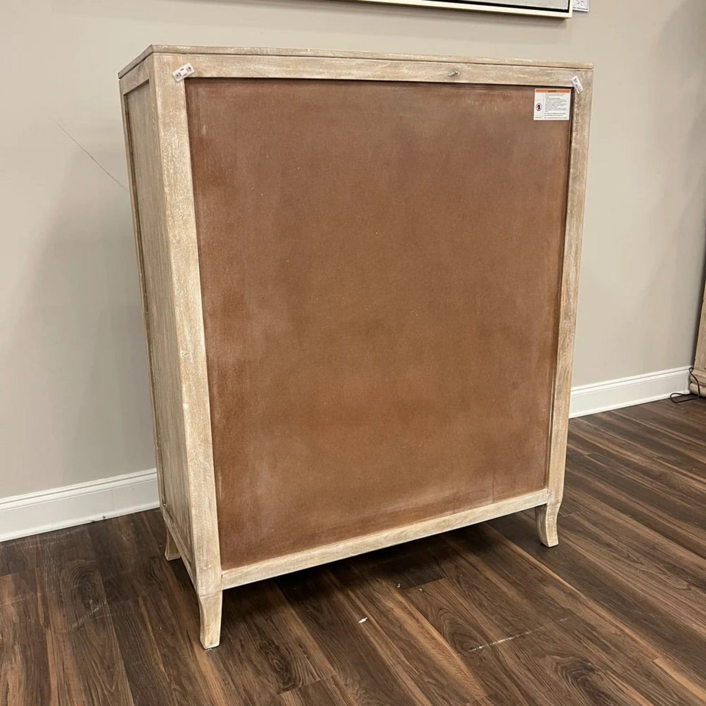 Fia 5 Drawer Chest - Sand - The Furnishery