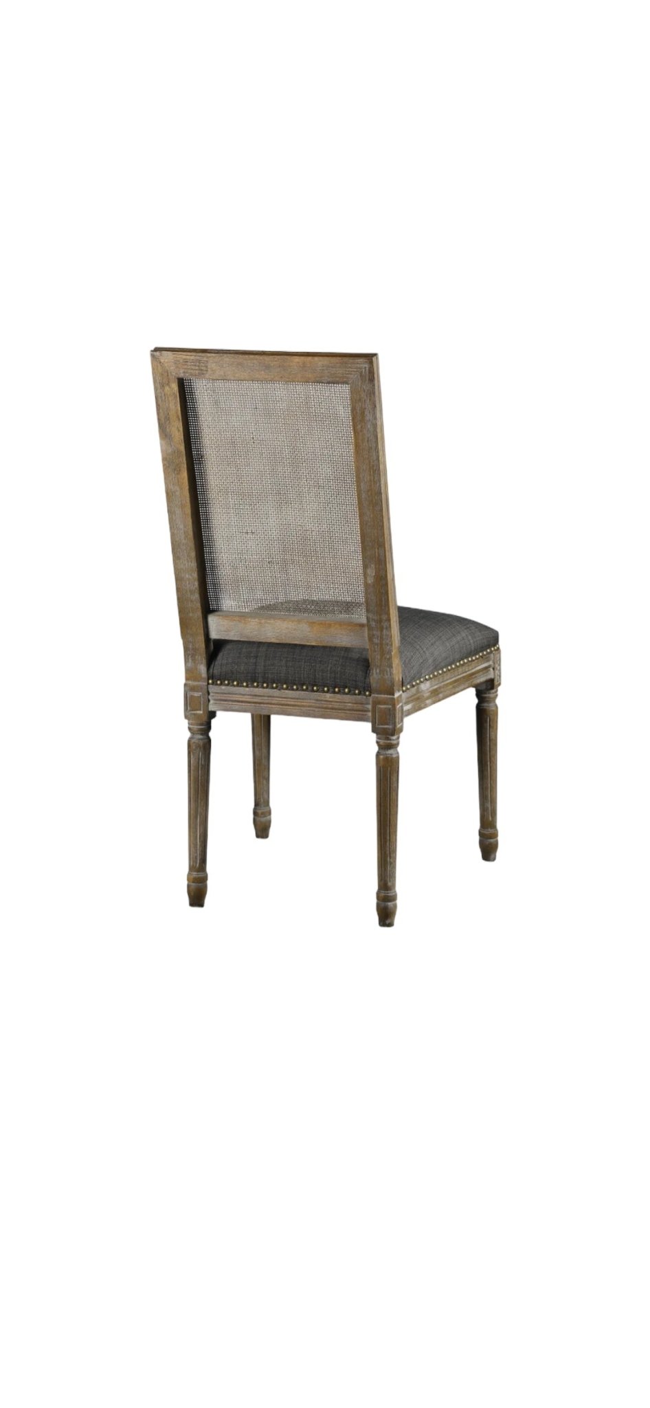 Harrison Square Side Chair W/Cane (Urban Bank) - The Furnishery