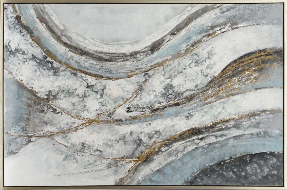 Hue Transition - Oil Painting - 43" x 72" - The Furnishery