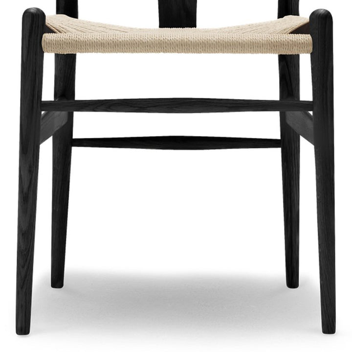 Matthew Wishbone - Black Dining Chair - The Furnishery