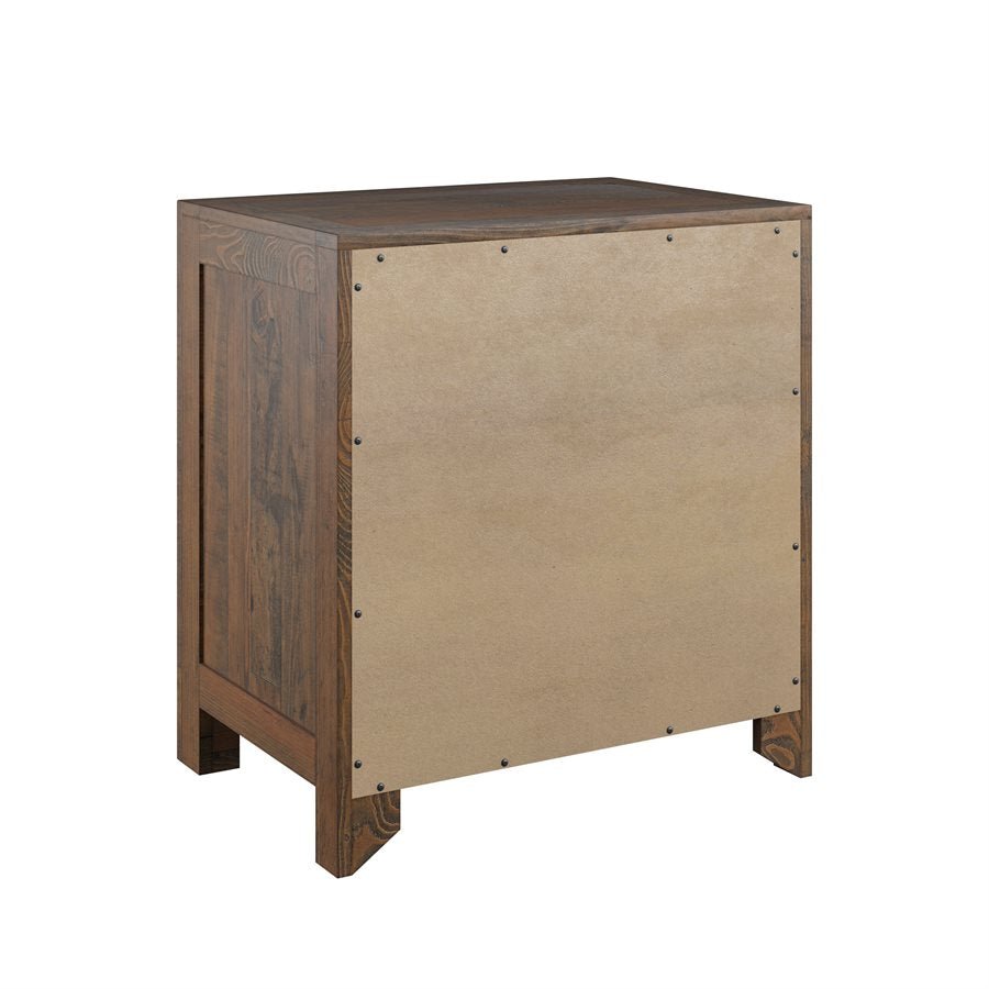 Pineville 2 Drawer Night Stand - The Furnishery