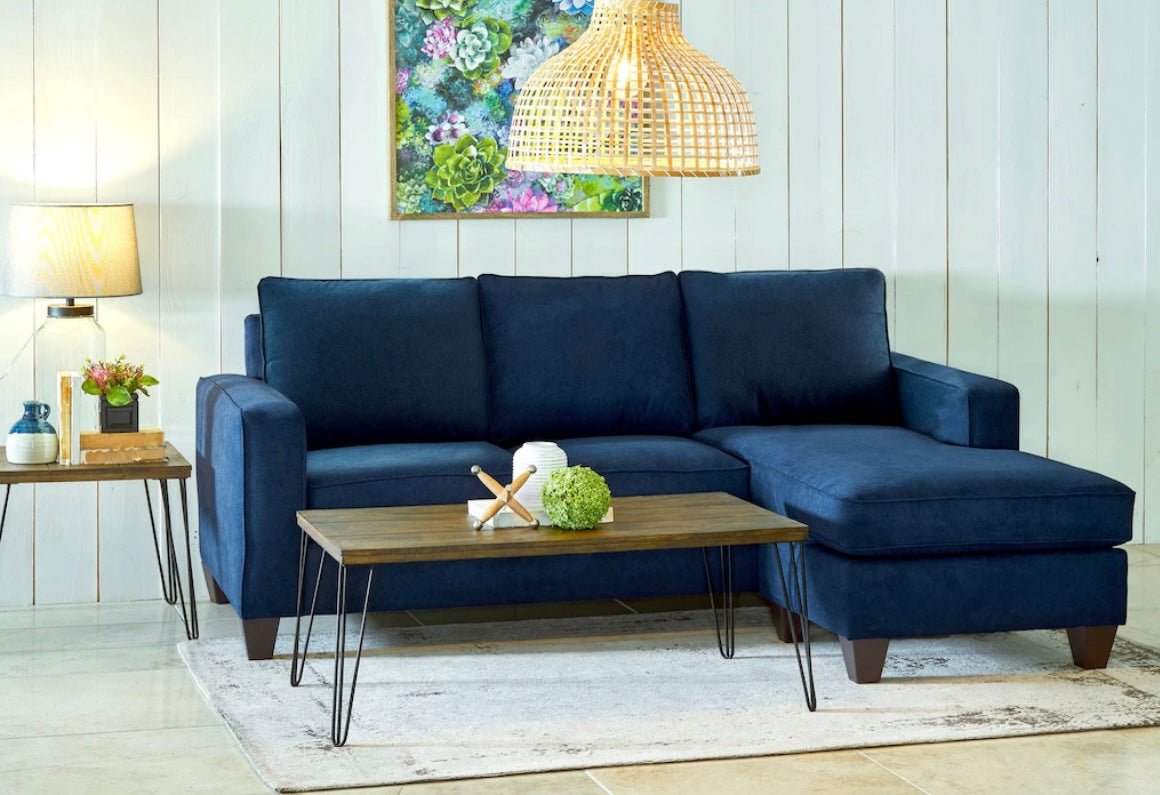 Selective Sofa with Chaise - Track Arm - The Furnishery
