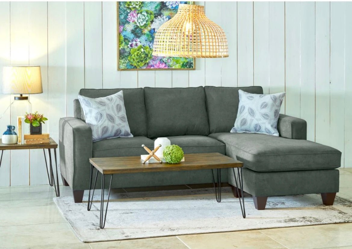 Selective Sofa with Chaise - Track Arm - The Furnishery