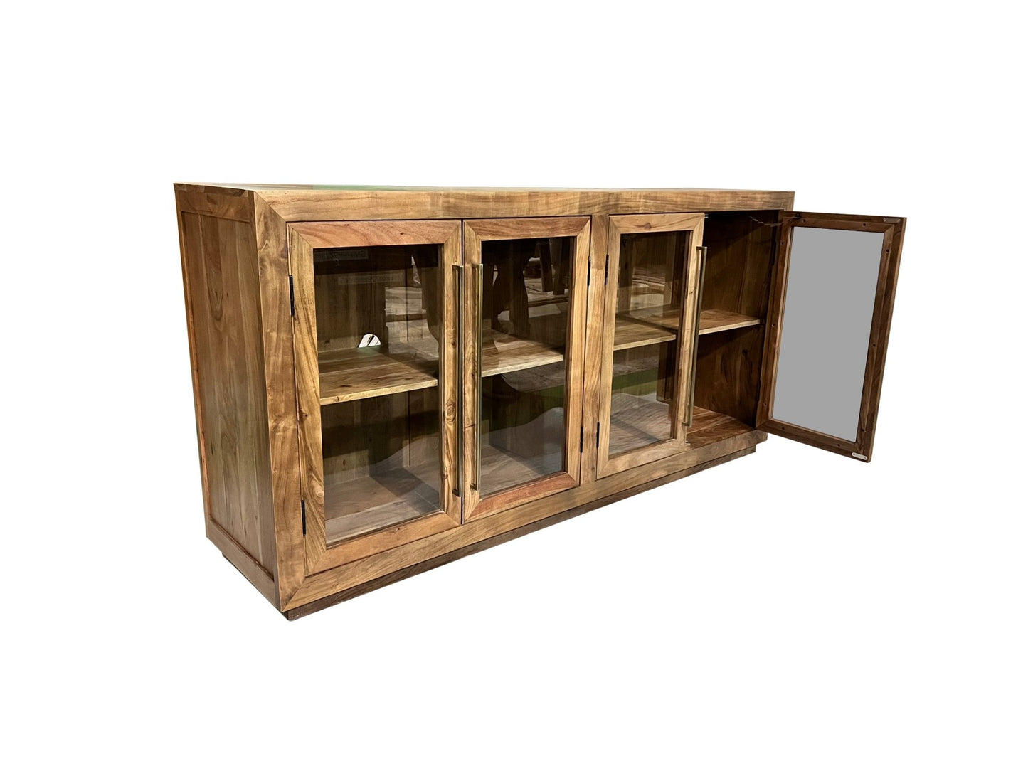 Tallis 72" 4 Door Sideboard - Natural - The Furnishery