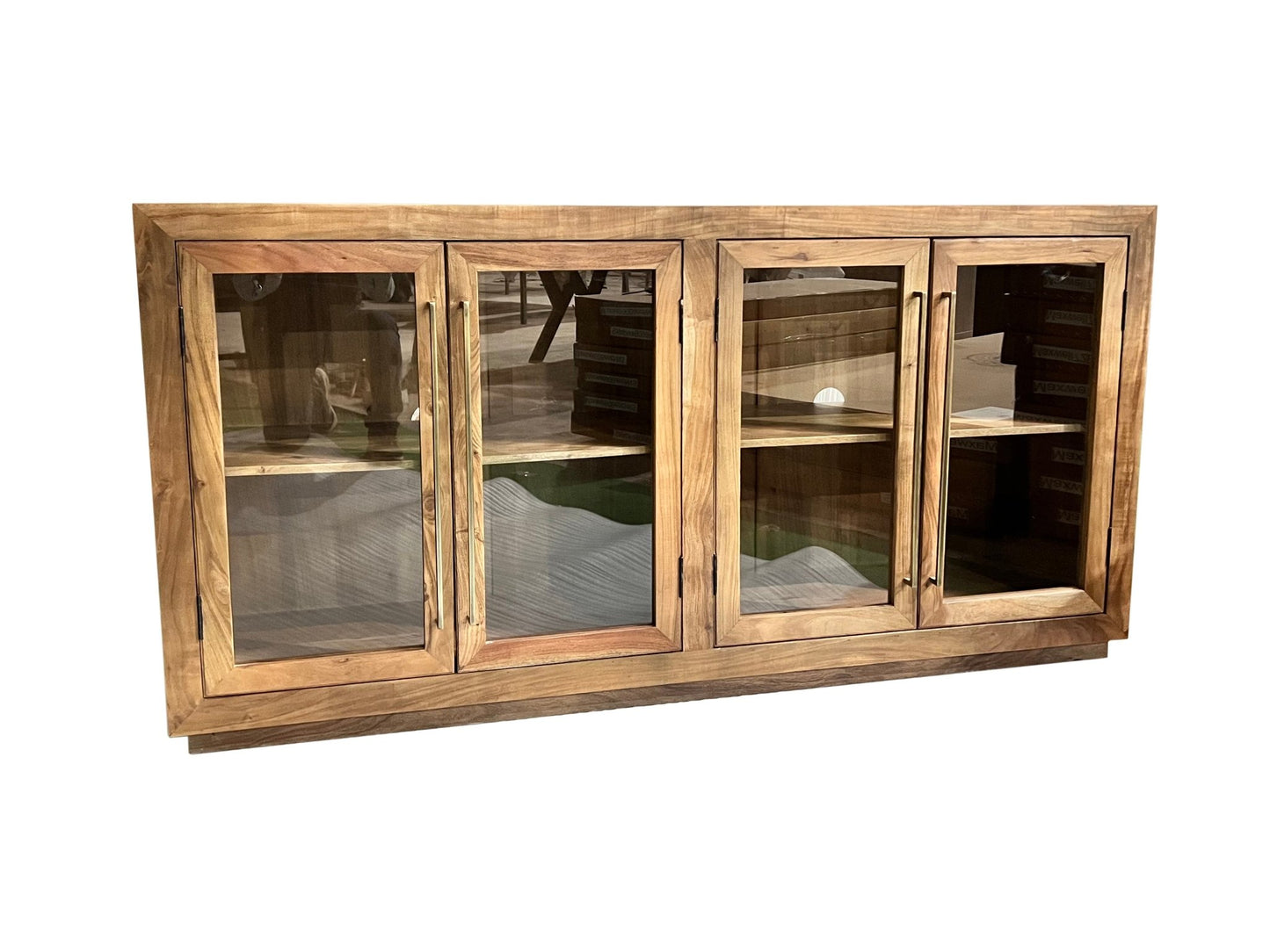 Tallis 72" 4 Door Sideboard - Natural - The Furnishery