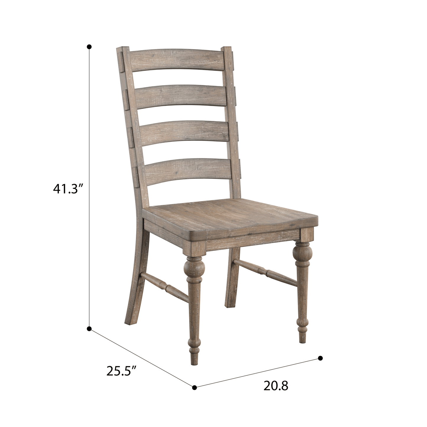 The Infinite Ladderback Dining Chair - The Furnishery