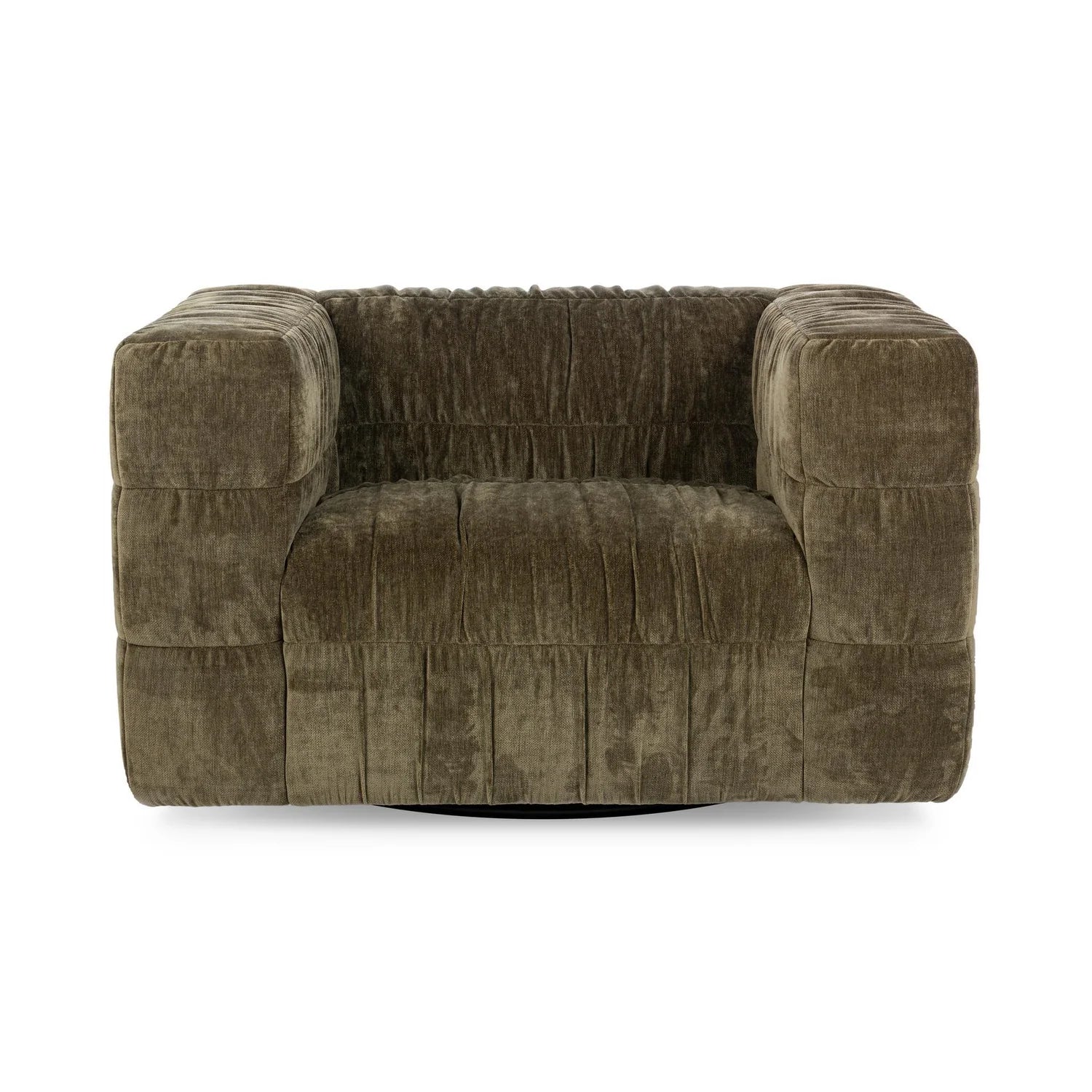 Afeela Upholstered Swivel Chair - The Furnishery