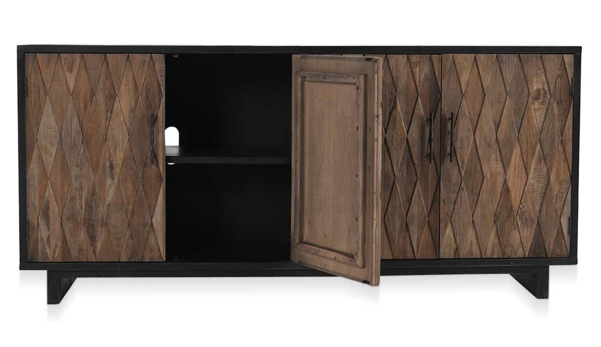 Anton 78” 4Dr Cabinet - The Furnishery