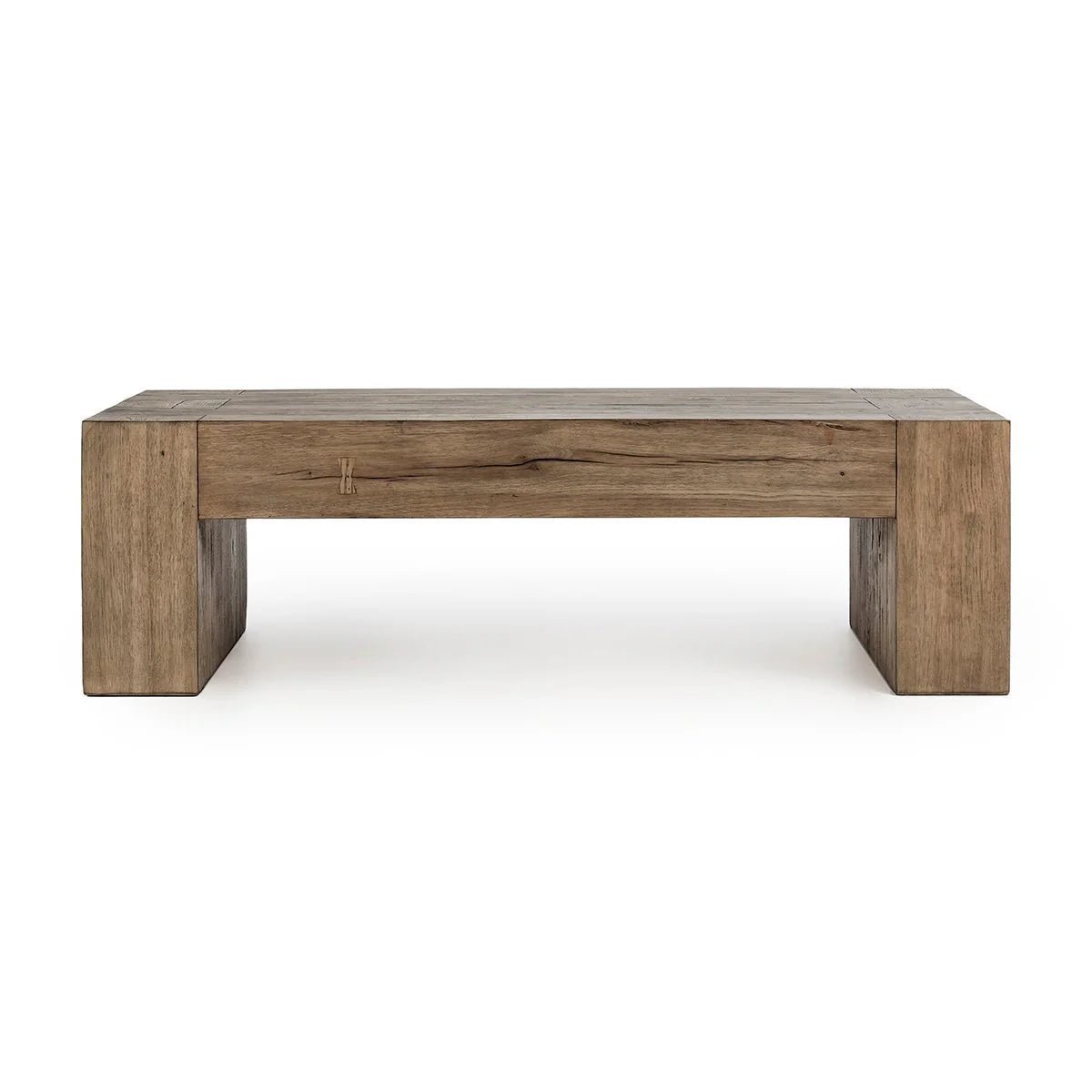 Bristol 60" Solid Wood Rectangle Coffee Table - The Furnishery