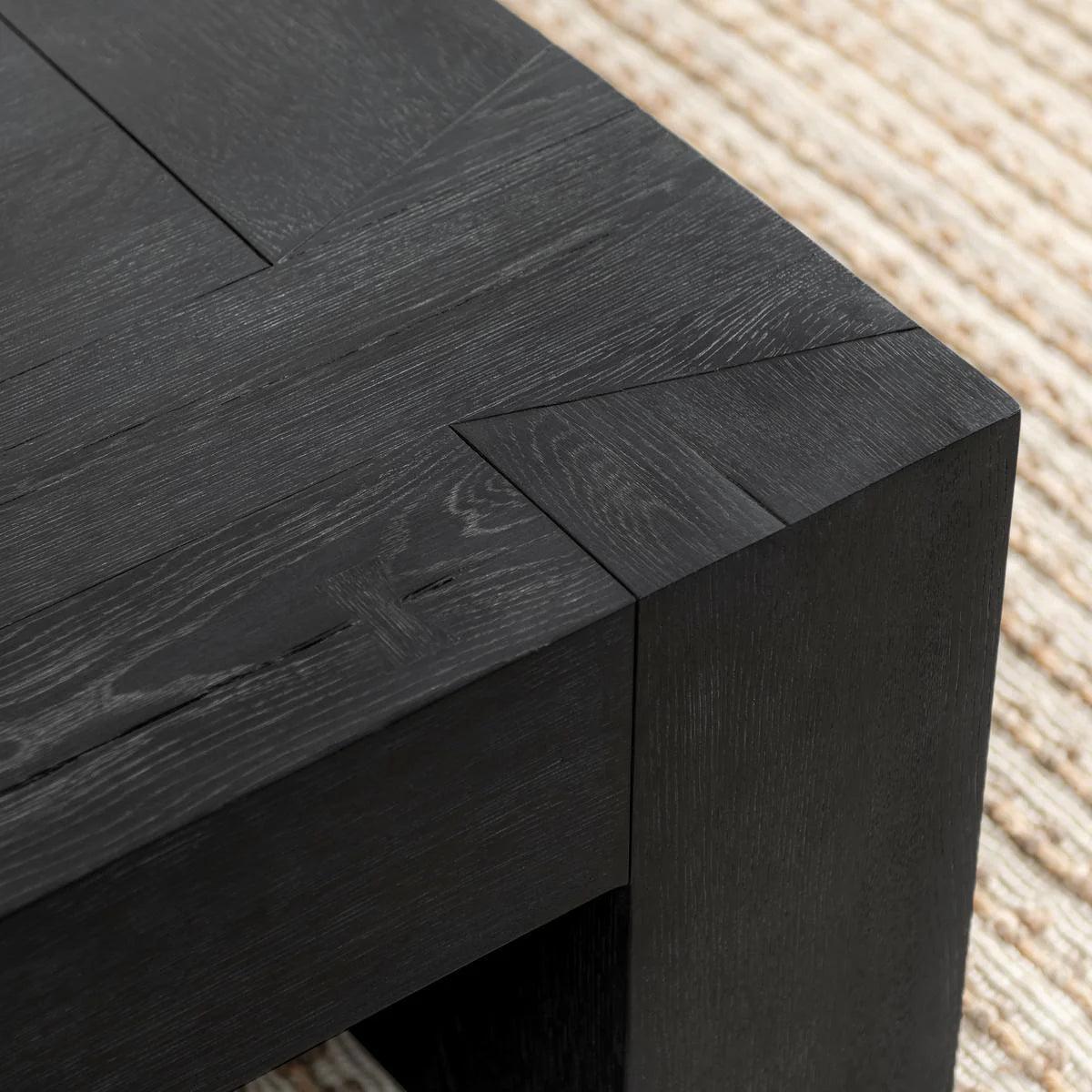 Bristol 60" Solid Wood Rectangle Coffee Table - The Furnishery