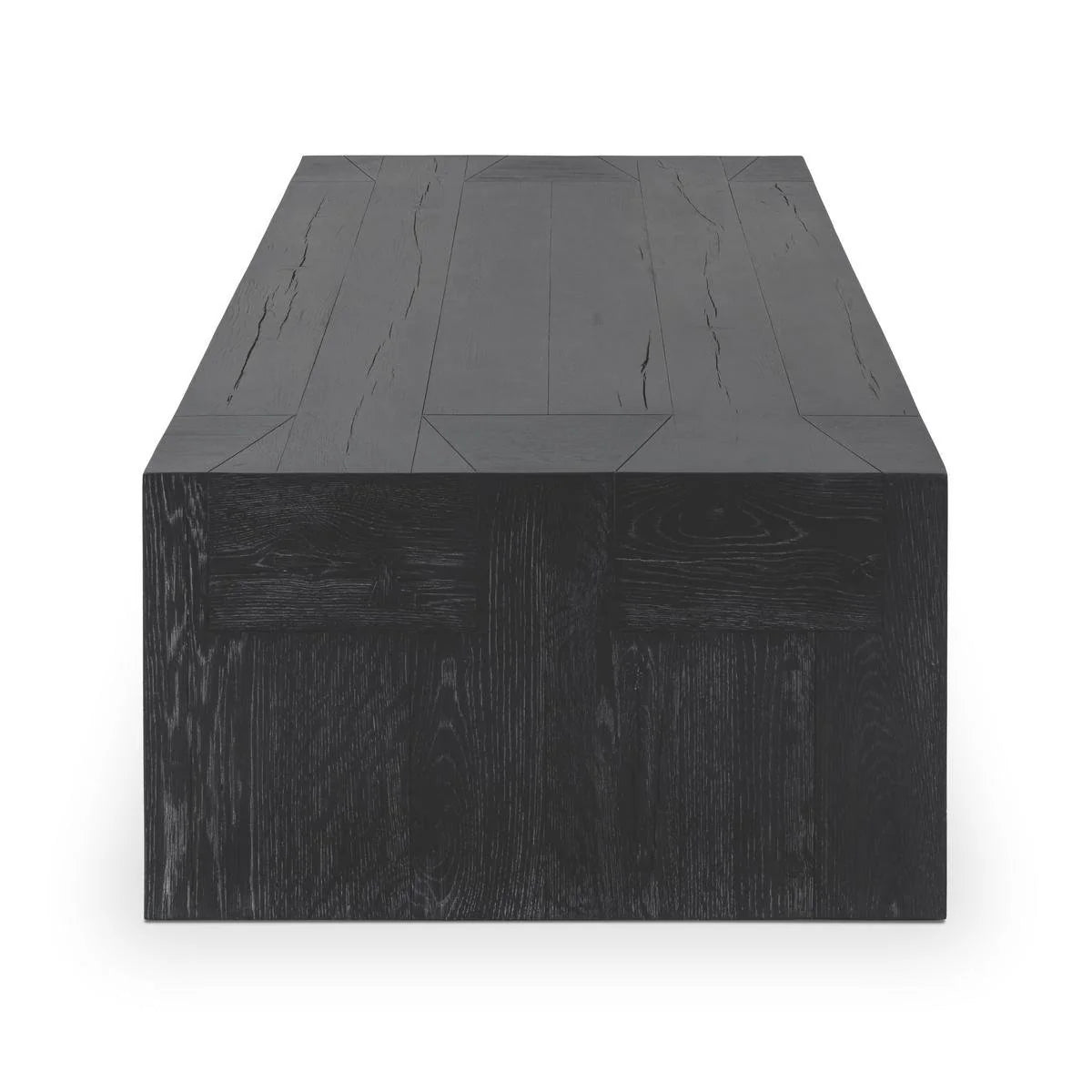Bristol 60" Solid Wood Rectangle Coffee Table - The Furnishery