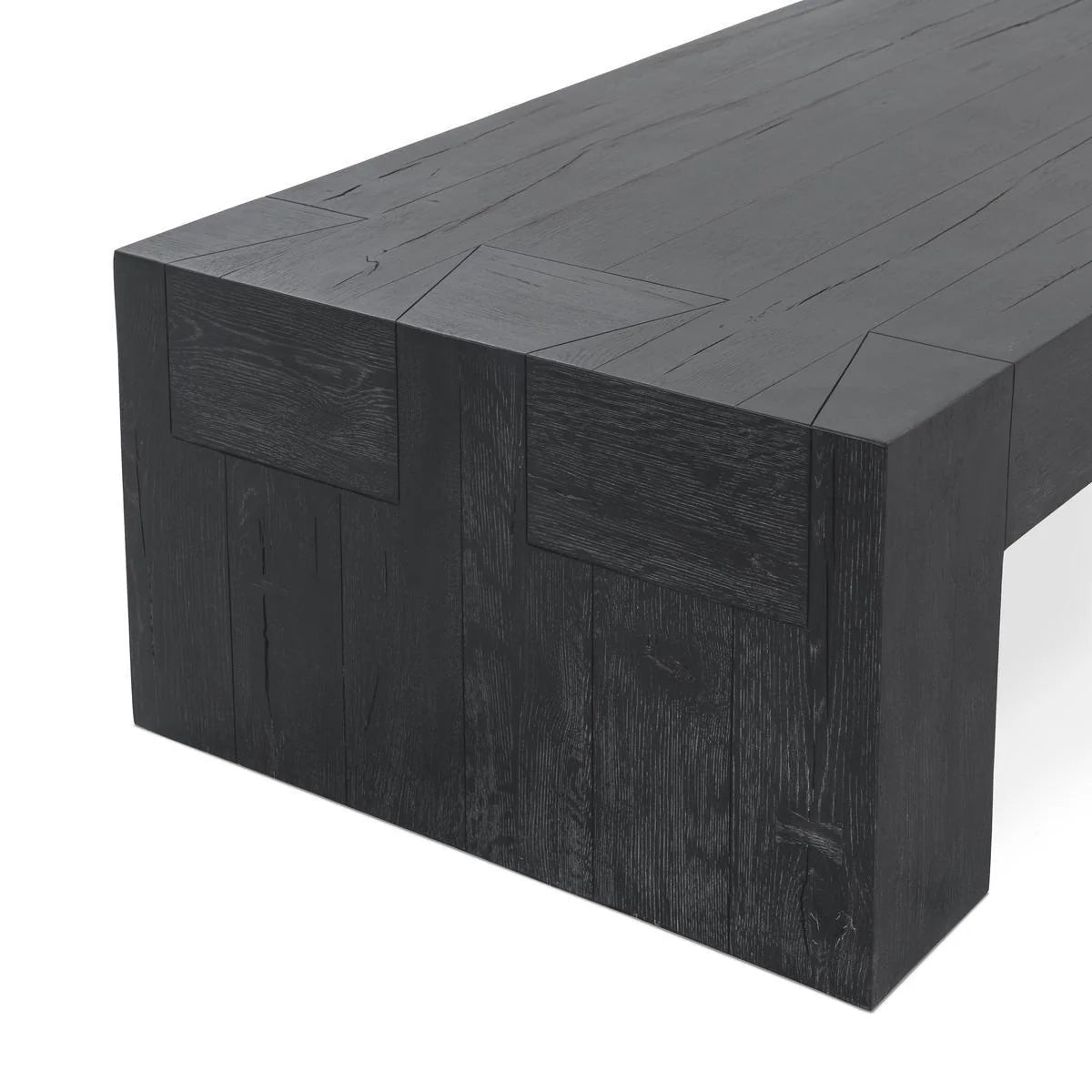Bristol 60" Solid Wood Rectangle Coffee Table - The Furnishery